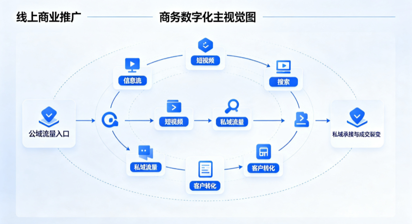 富川瑶族自治县线上商业推广怎么做？全域流量闭环搭建与低成本转化实战指南